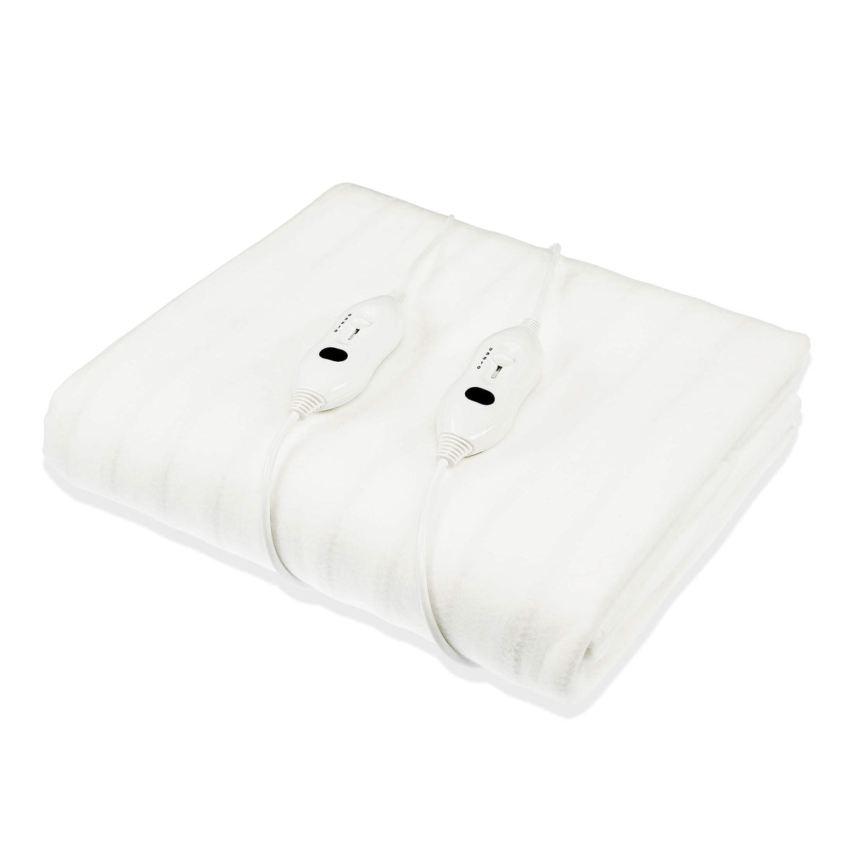 Electric Blanket Queen Size Fitted Underlay Winter Throw - White