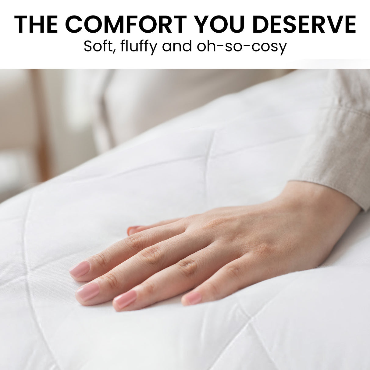 400GSM Microfibre Bamboo Quilt Comforter Doona - King