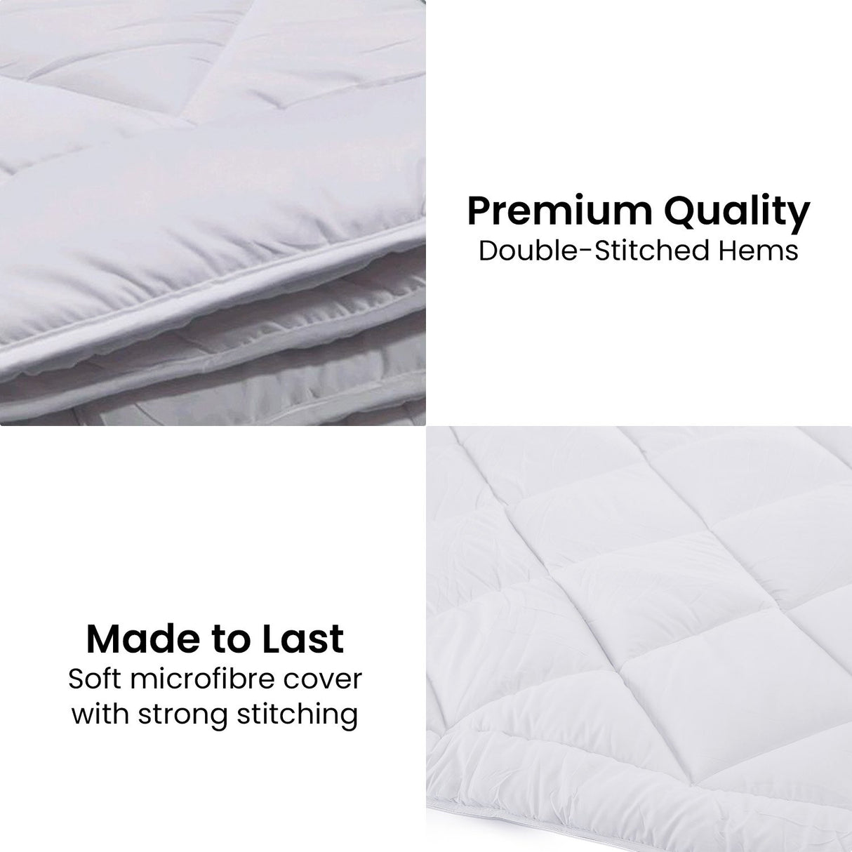 400GSM Microfibre Bamboo Quilt Comforter Doona - King