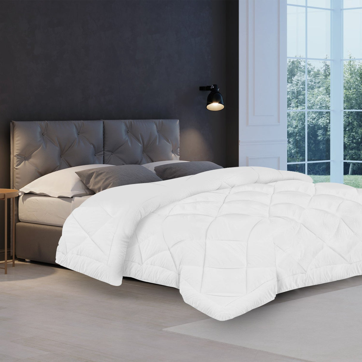 400GSM Microfibre Bamboo Quilt Comforter Doona - King