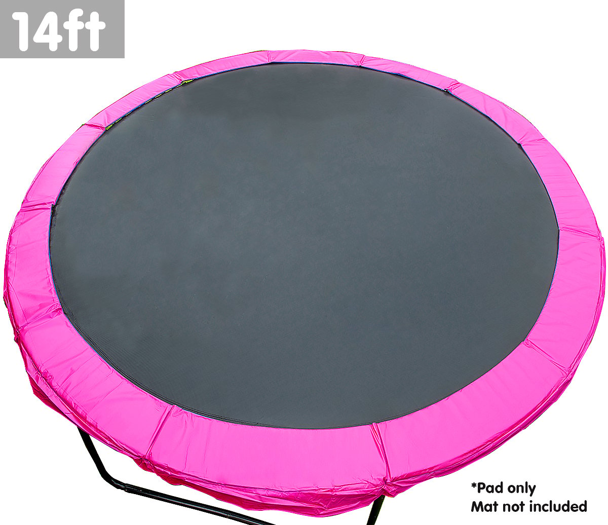 14ft Trampoline Replacement Pad Round - Pink