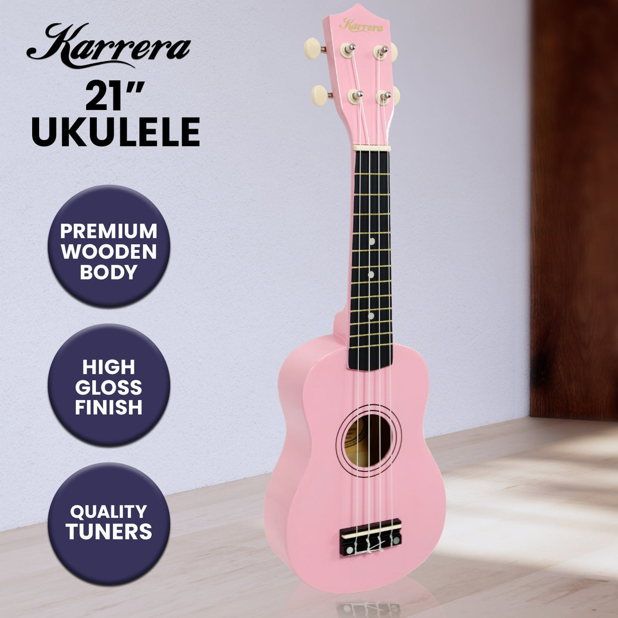 21in Ukulele - Pink