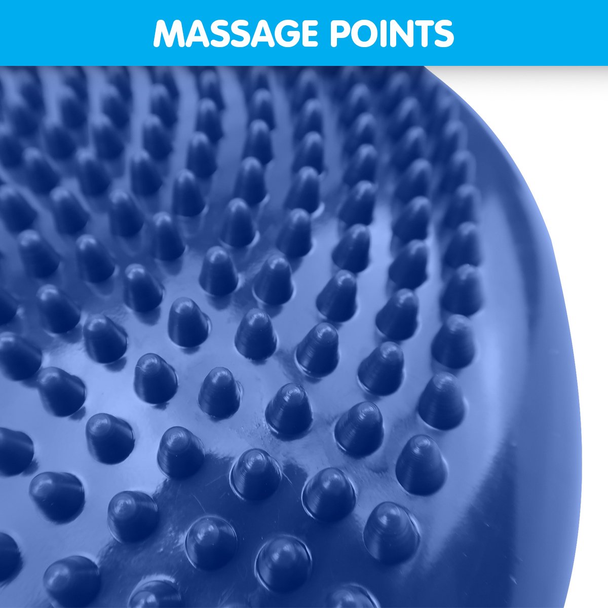 Yoga Stability Disc Home Gym Pilates Balance Trainer - Blue