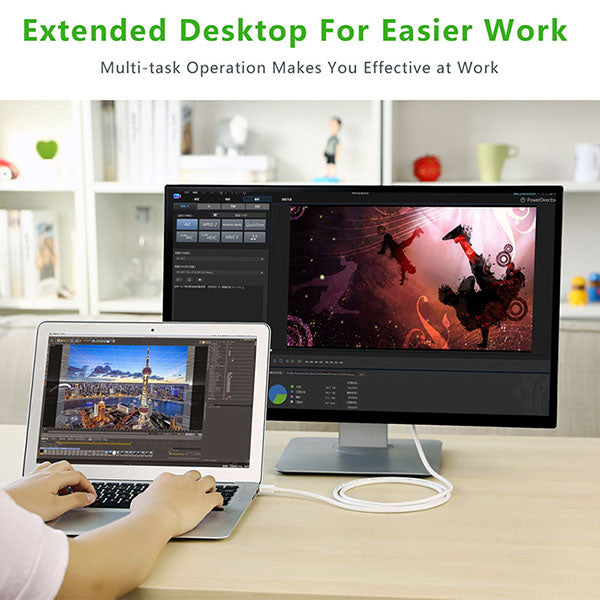 Mini DP to DVI cable 3M (10425)