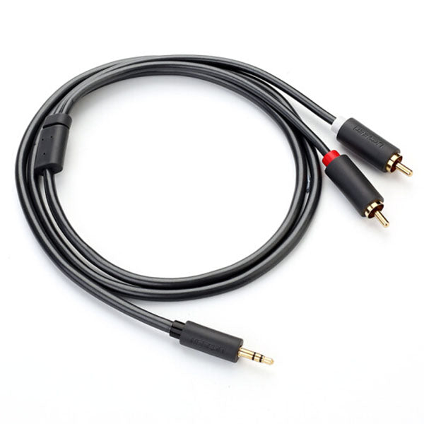 3.5mm male to 2RCA male cable 3M (10512)