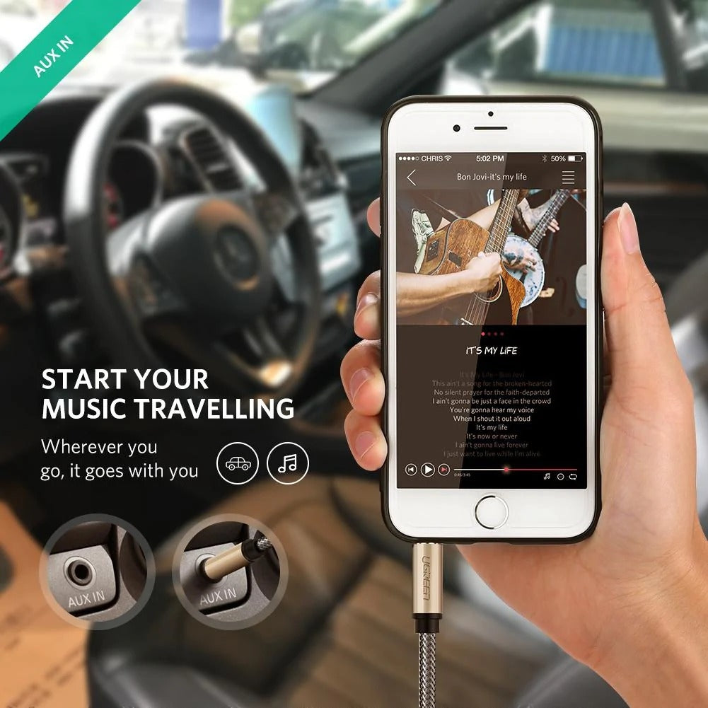 10605 3.5mm Male to Male Aux Stereo Cable 3M