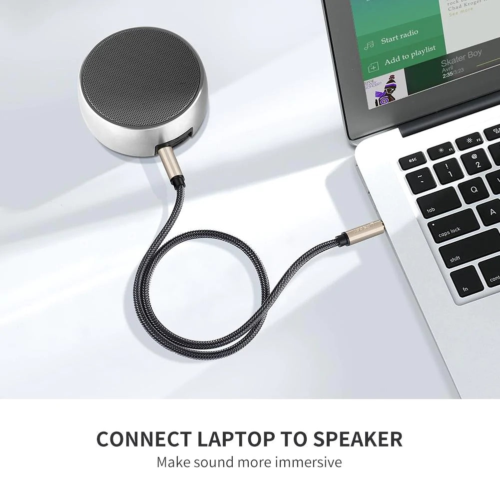 10605 3.5mm Male to Male Aux Stereo Cable 3M