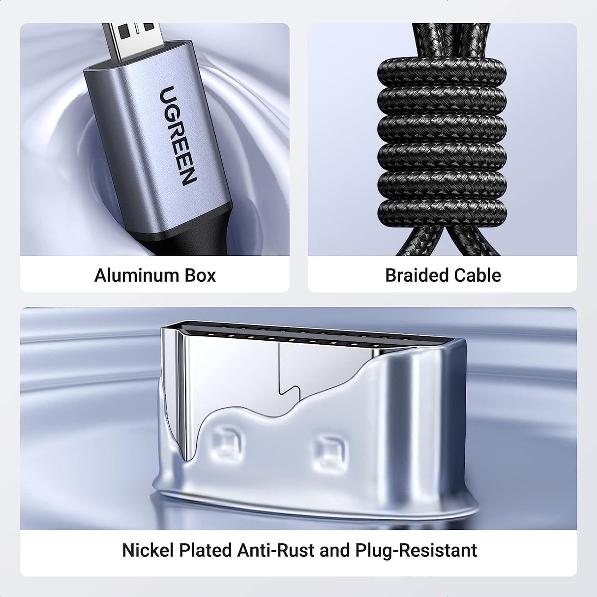 15517 8K Micro-HDMI to HDMI Cable 2M