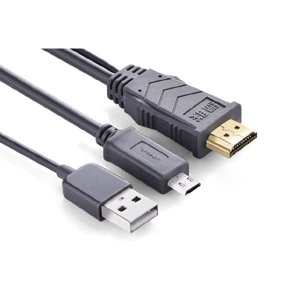 MHL Micro USB 11 Pin to HDMI Adater Cable 2M (20139)