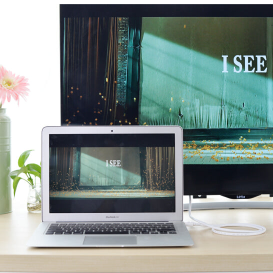 Mini DP Male to HDMI Cable Black Support 4K 1.5M (20848)