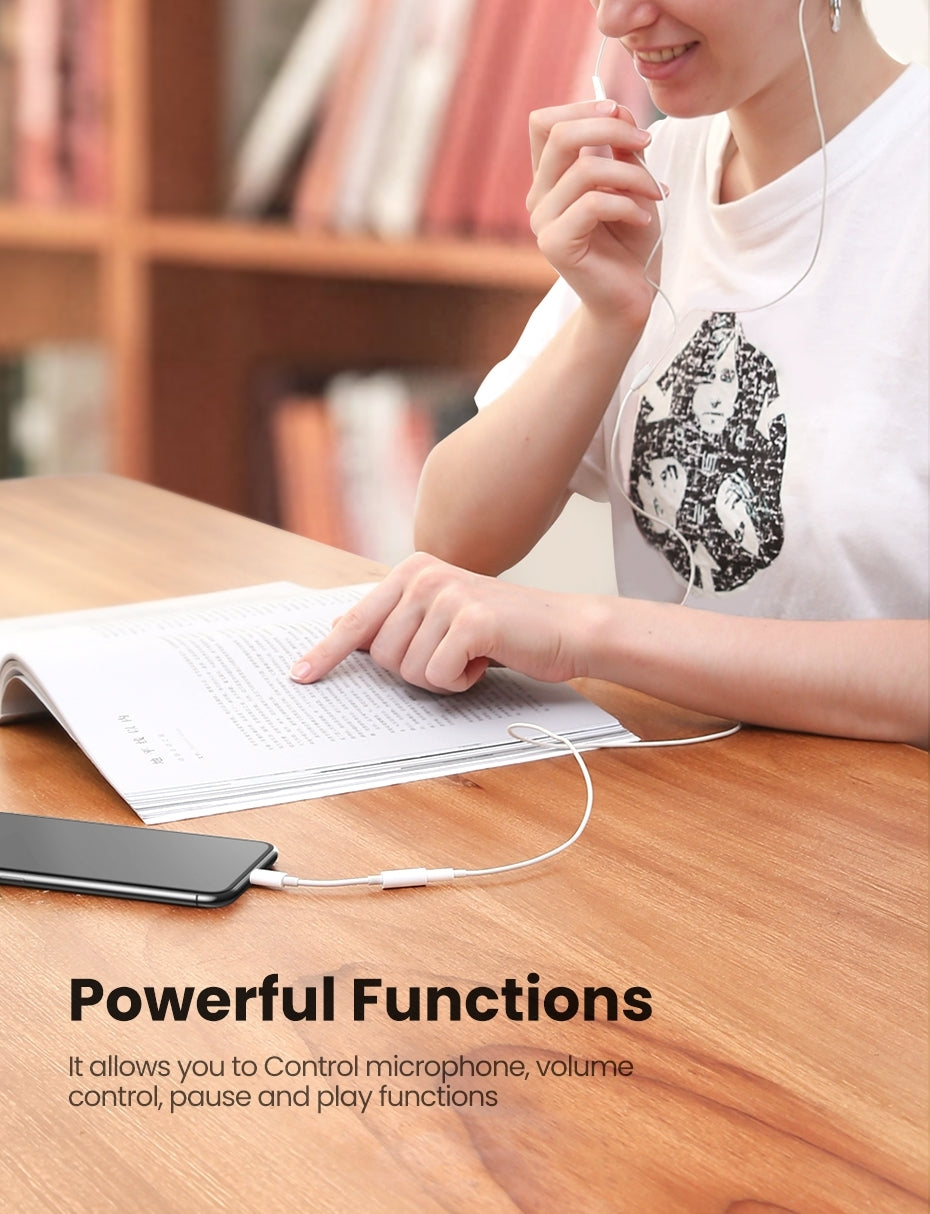 30759 iPhone 8-pin to 3.5mm Headphone Adapter