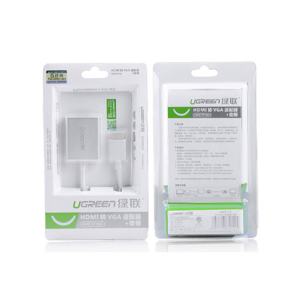 HDMI to VGA & 3.5MM Audio / Mirco USB converter (40212)