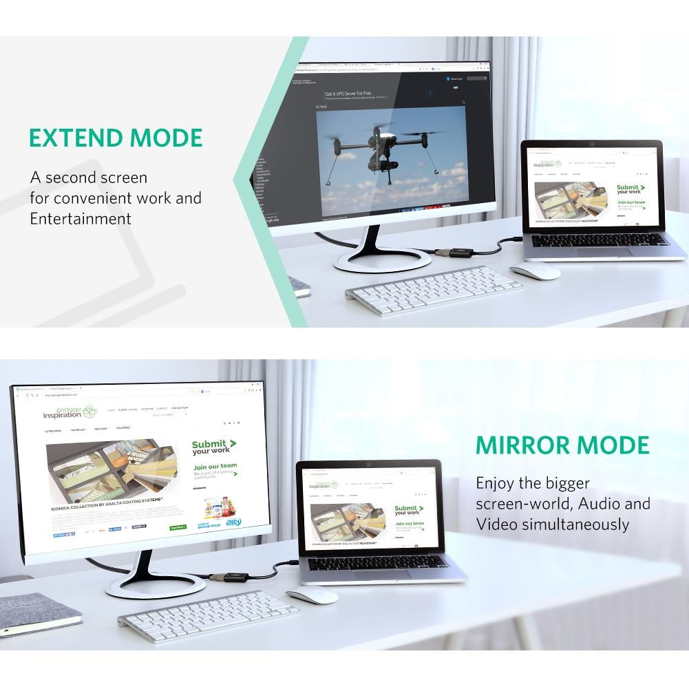 40360 4K Mini DP to HDMI Adapter