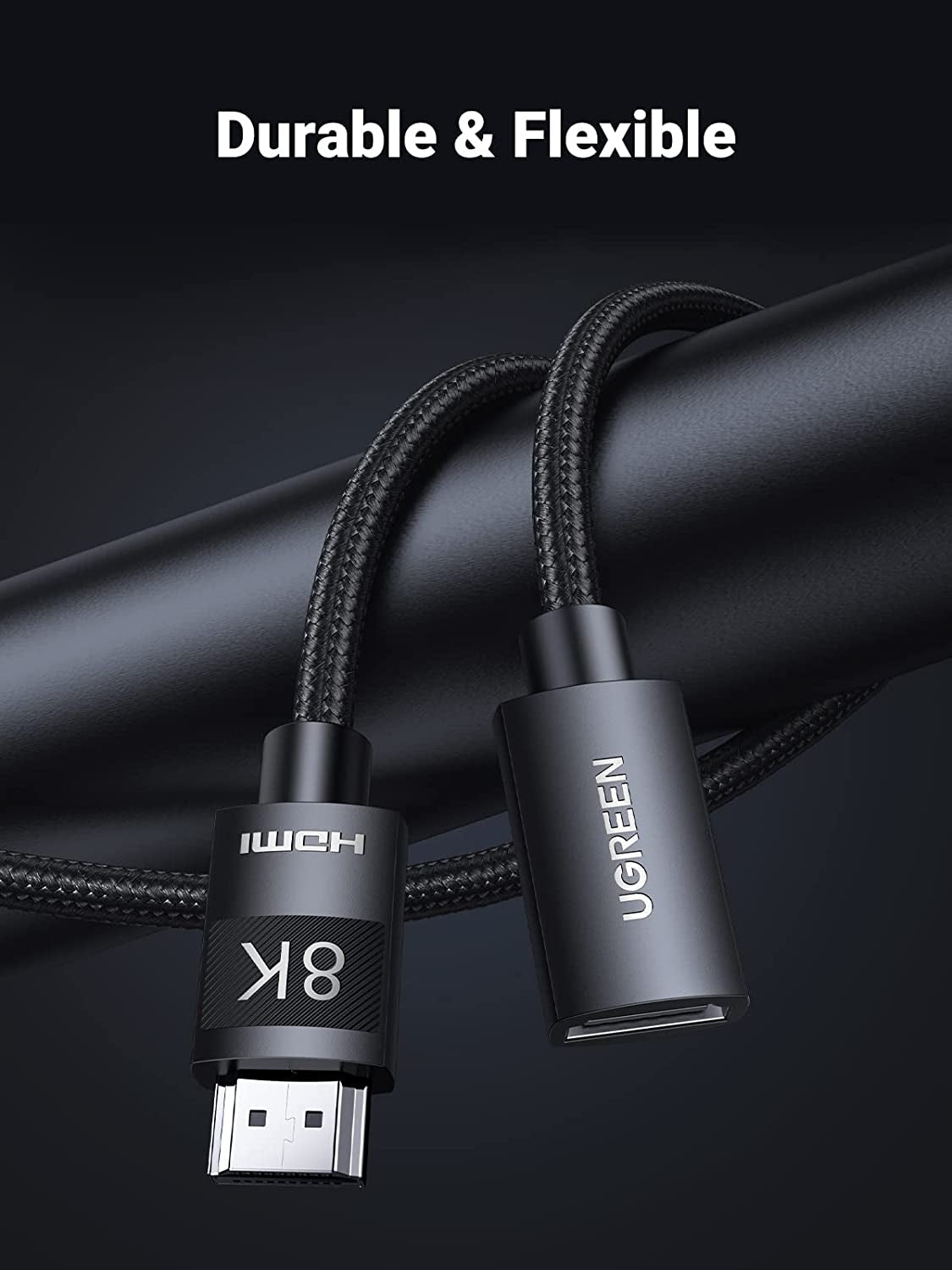 40450 HDMI Extension Cable 8K 60Hz 48Gbps Male to Female Cable 2M