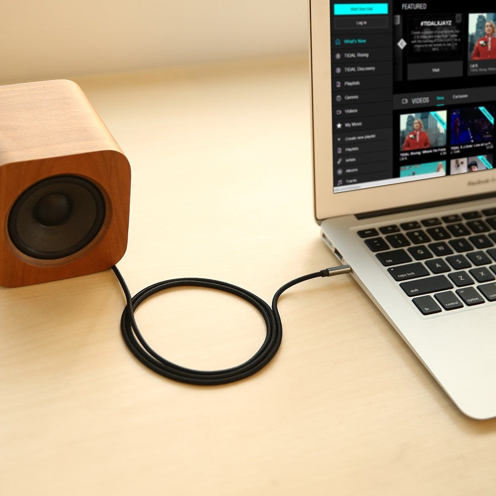 3.5mm male to 3.5mm male Audio cable white 2M 50368