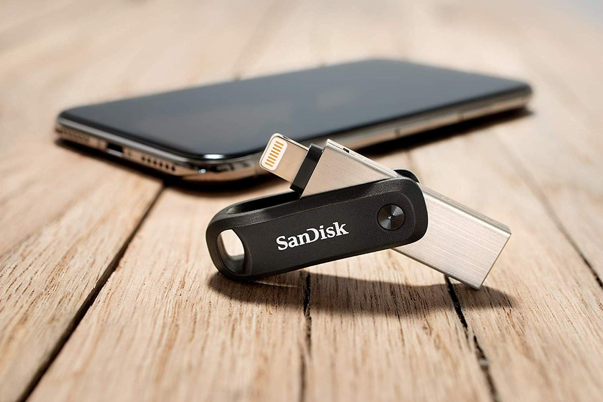 Sandisk Ixpand Flash Drive GO SDIX60N 128GB Black IOS USB 3.0 SDIX60N-128G-GN6NE