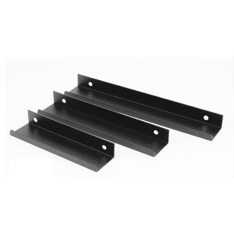 Aluminum Kitchen Cabinet Bar Handles Drawer Handle Pull black hole to hole 256mm