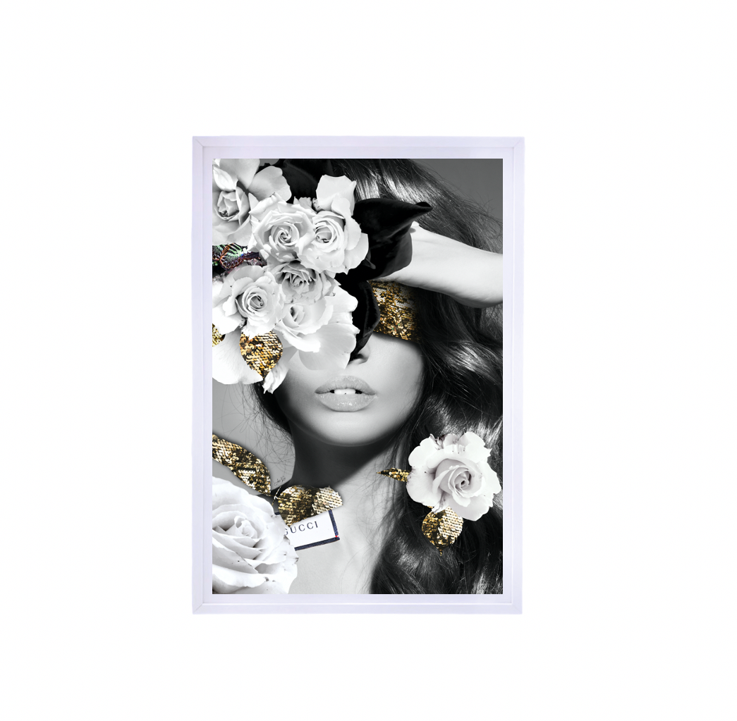 Made In Italy - 90cm x 60cm White Framed Artwork