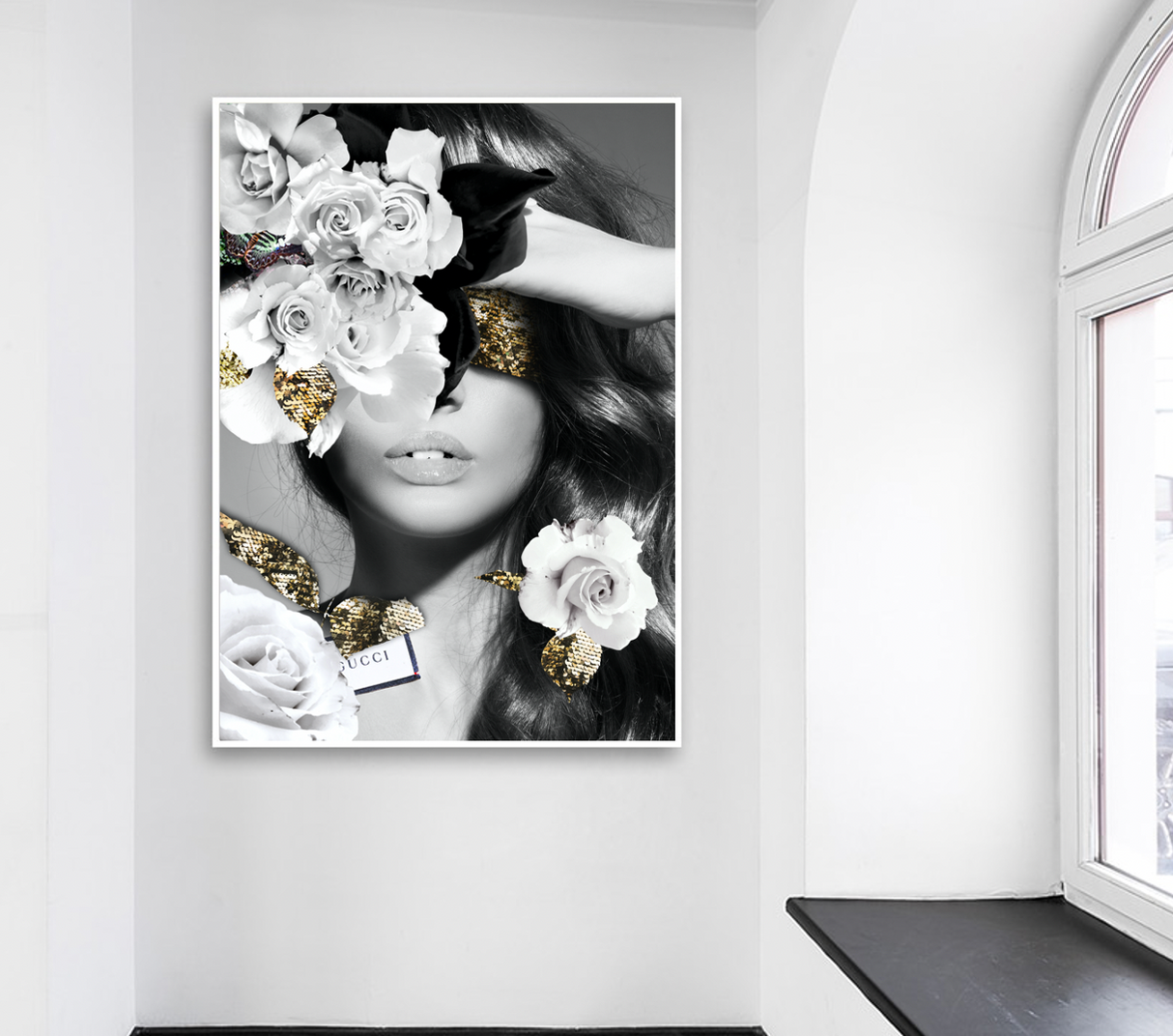 Made In Italy - 90cm x 60cm White Framed Artwork