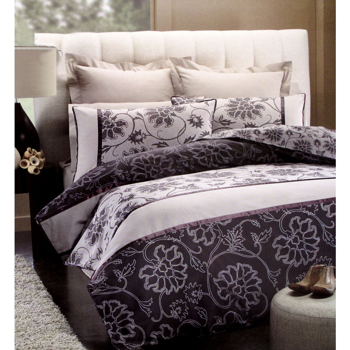 300TC Veronika Quilt Cover Set QUEEN