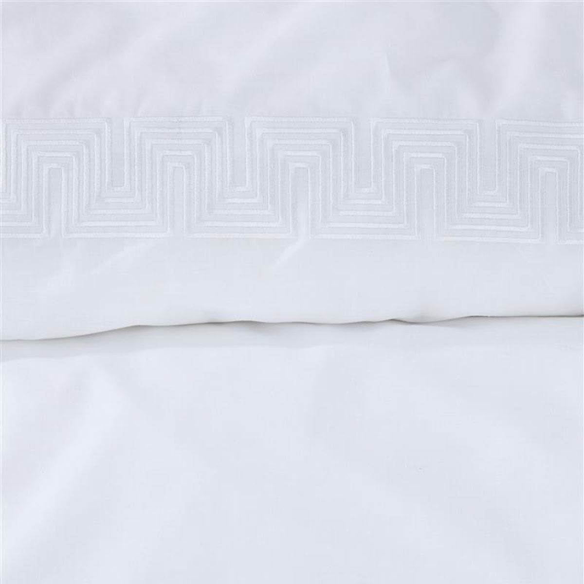 Elowen White Cotton Quilt Cover Set King