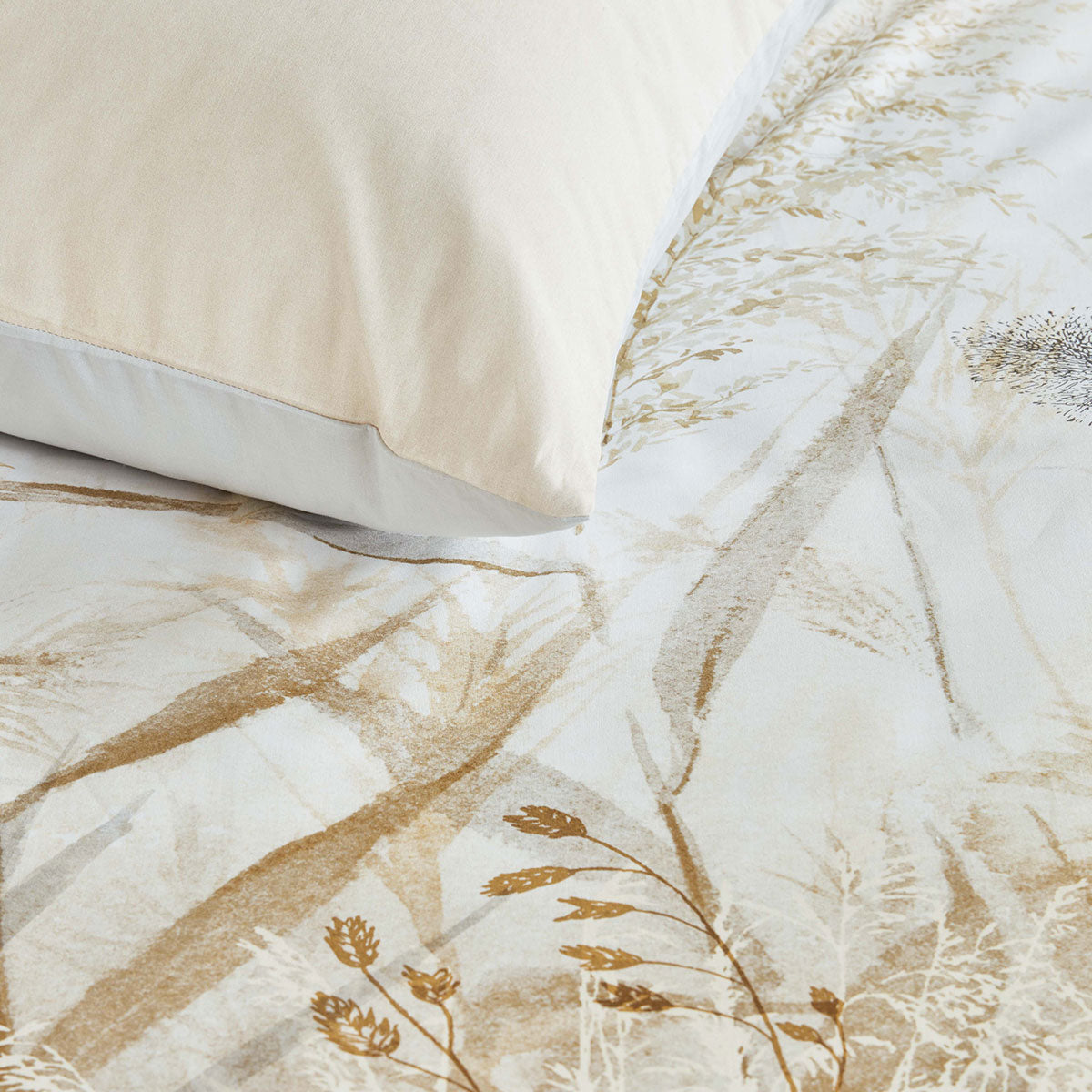 Florine Sand Cotton Quilt Cover Set Queen