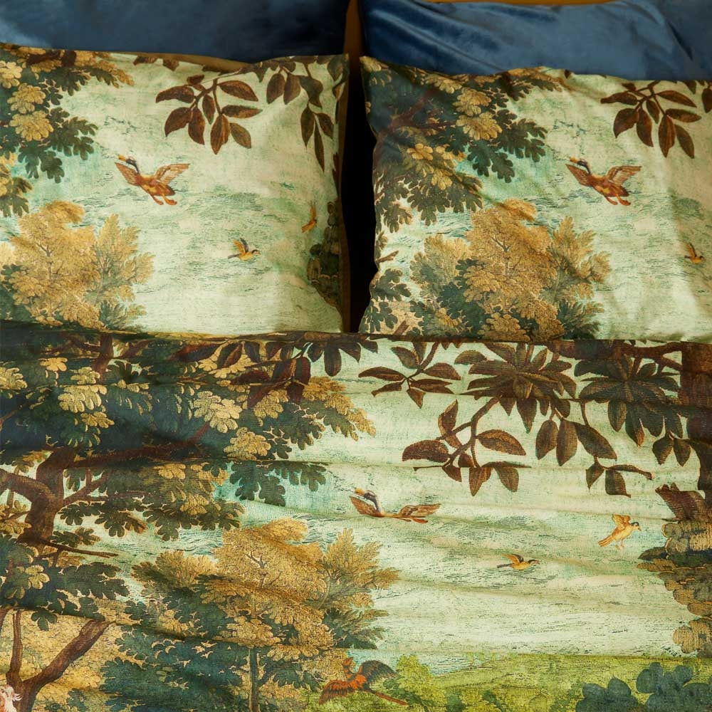 Idyllic Green Quilt Cover Set King