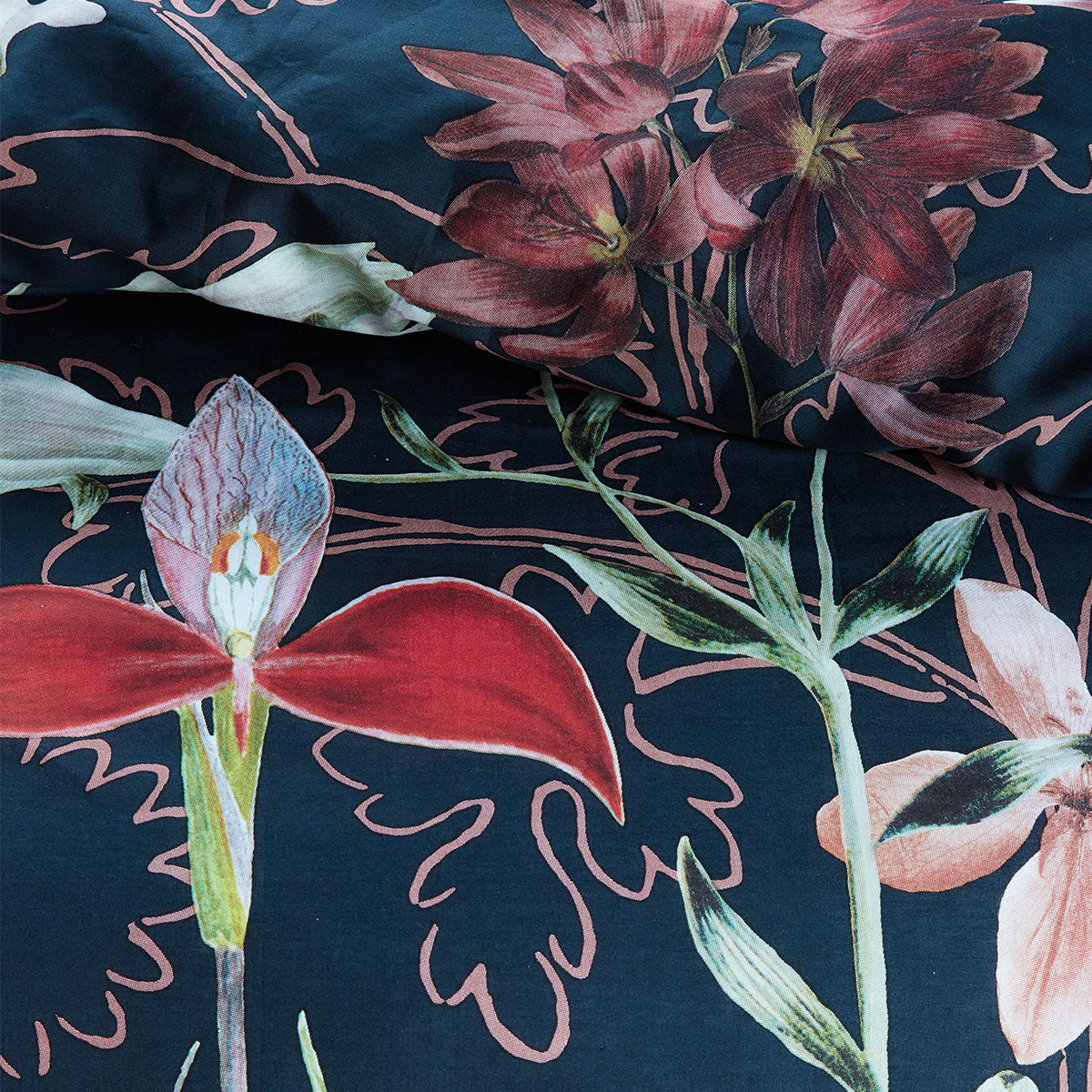 Joy Multi Cotton Quilt Cover Set Queen