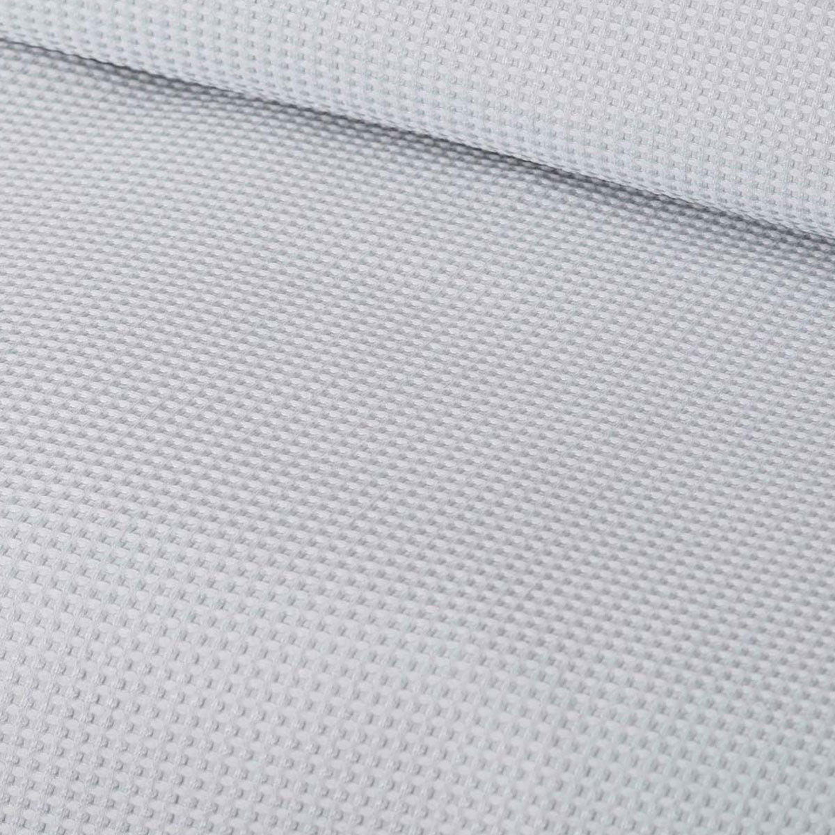 Silver Waffle Polyester Quilt Cover Set Single