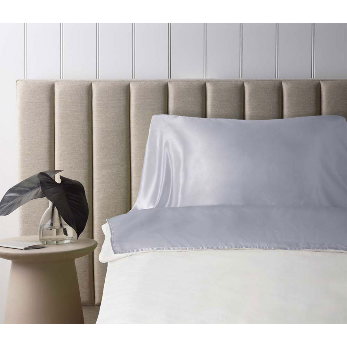 Self Tanning Polyester Sheet Protector 145cm x 220cm Silver