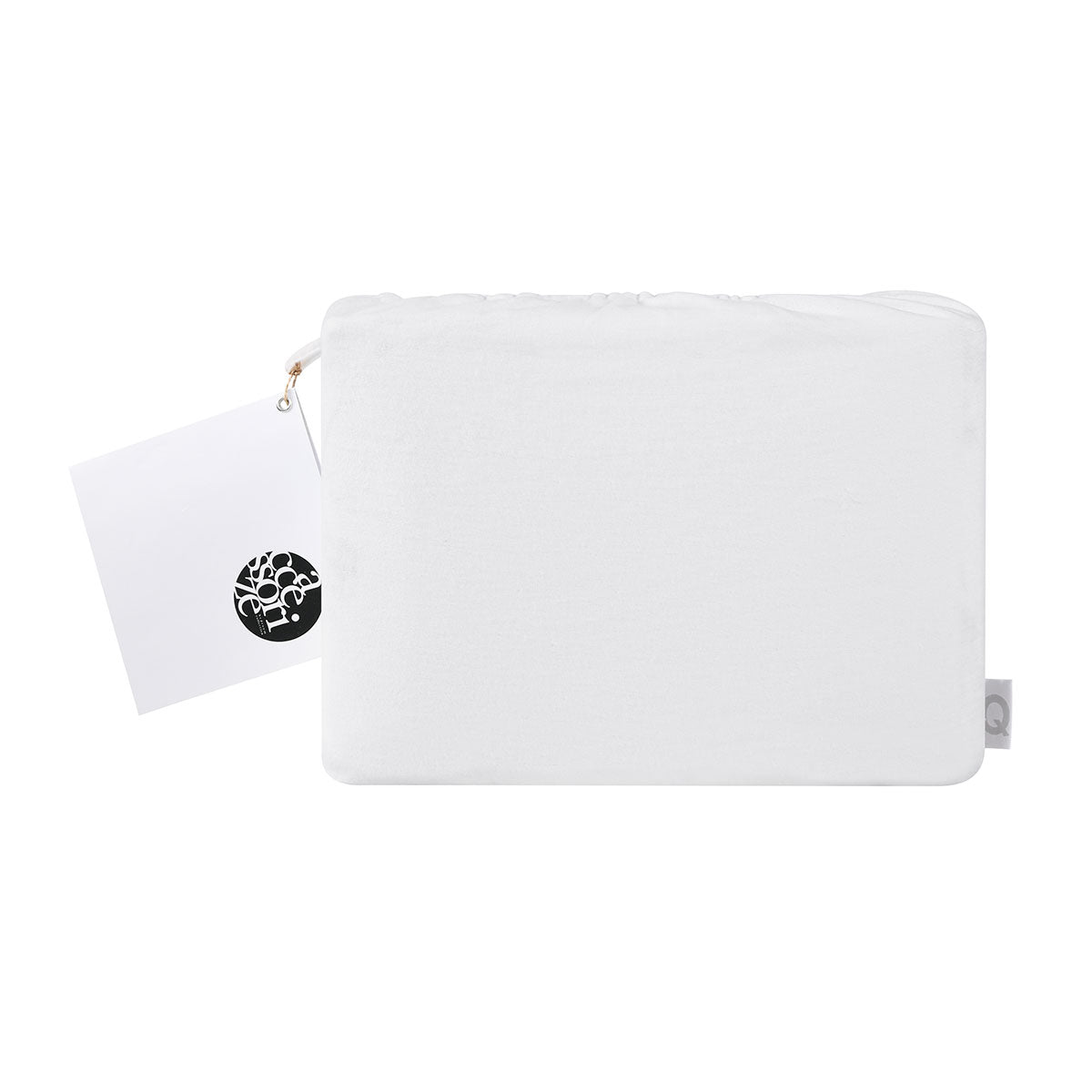 Cotton Flannelette Sheet Set White Single