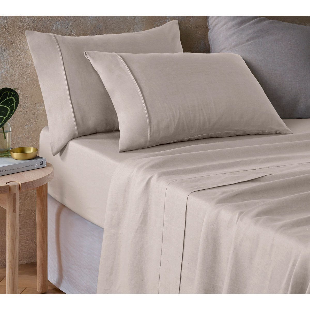 Rainy Day Hemp Sheet Set Queen