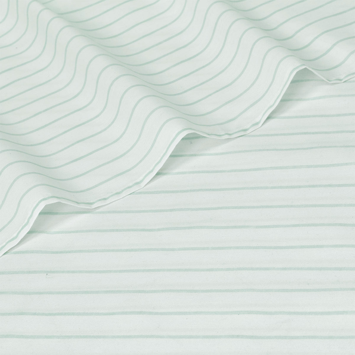 Striped Sheet Set Chambray King Single