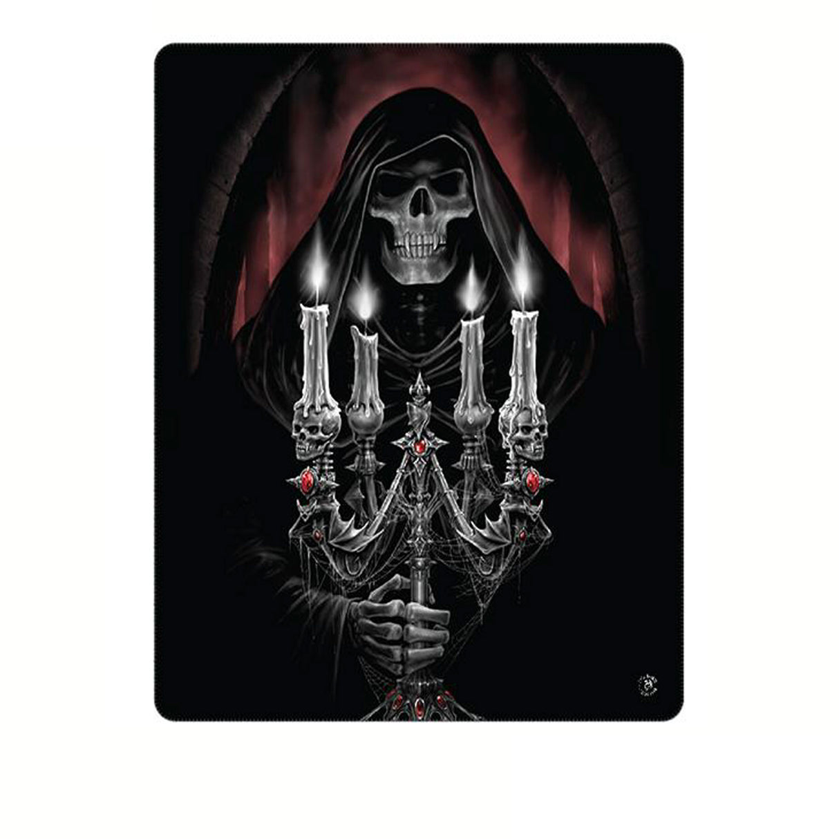 Candelabra Polar Fleece Throw