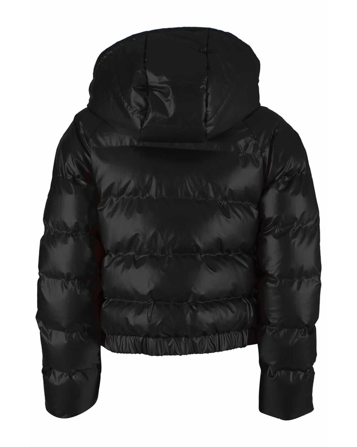 Hooded Jacket with Brand Logo and 2 Pockets S Women