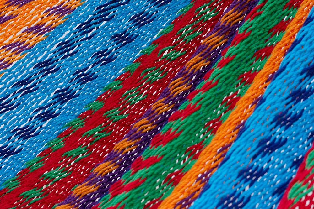 Outdoor undercover cotton hammock Family size Colorina