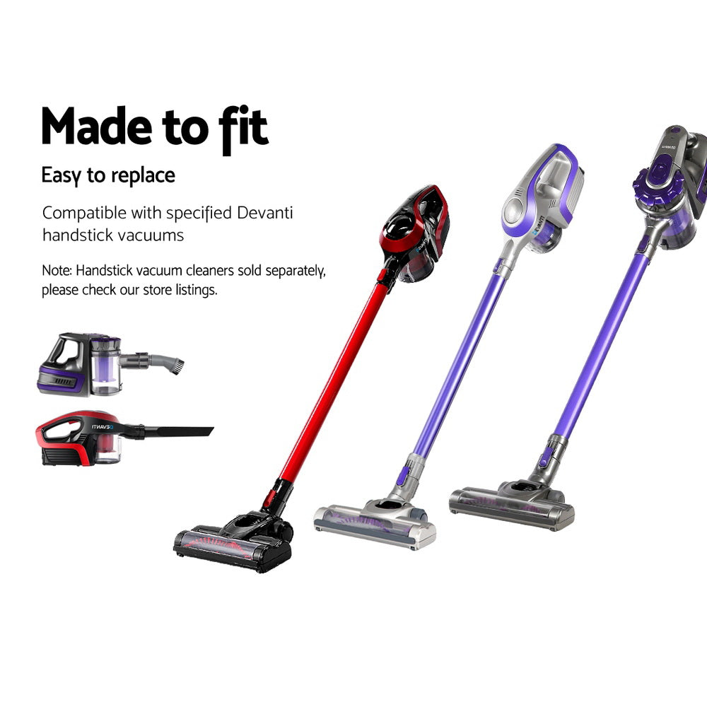 Handheld Vacuum Cleaner Replacement Filter - 3 Pack