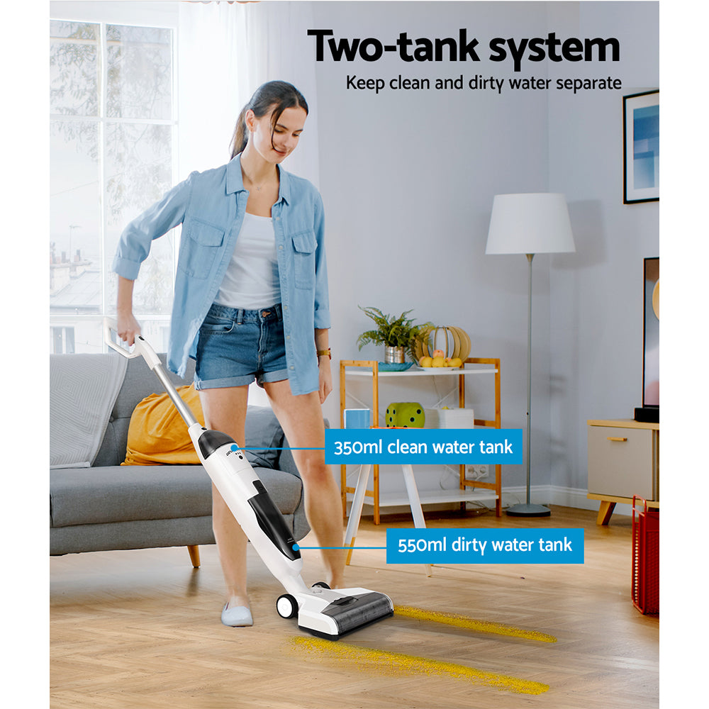 Handheld Wet Dry Vacuum Cleaner Mop Brushless Vacuums HEPA Filter 250W