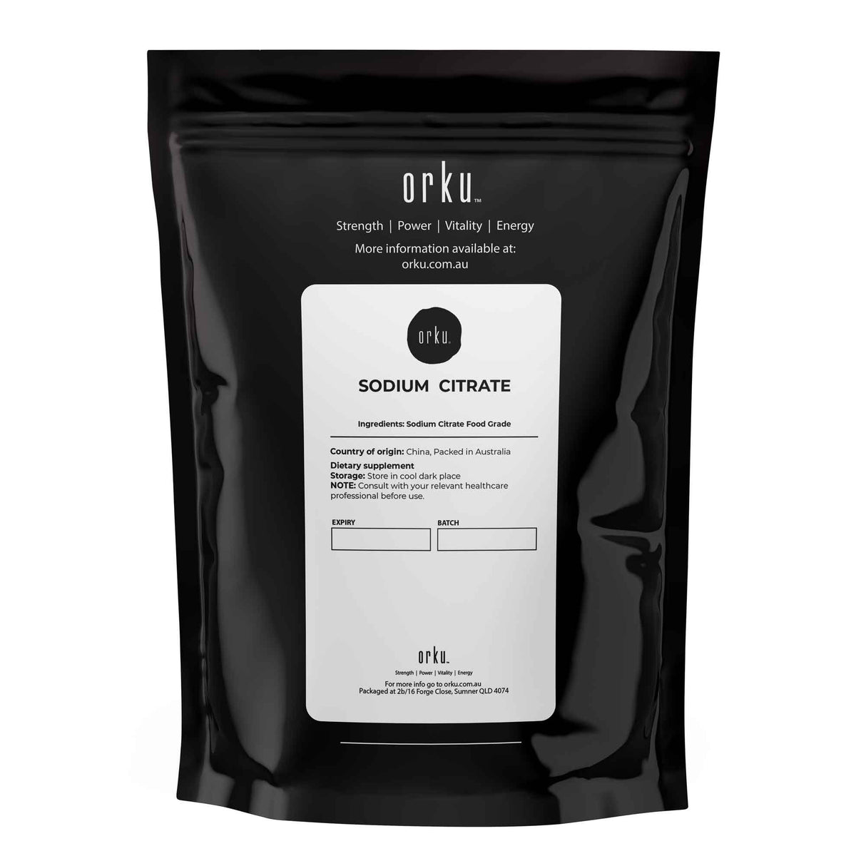 1Kg Sodium Citrate Powder - Trisodium Food Grade Salt Acid Preservative