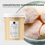 400g Organic Lions Mane Mushroom Powder Supplement - Hericium Erinaceus Bucket