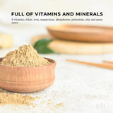 400g Organic Lions Mane Mushroom Powder Supplement - Hericium Erinaceus Bucket