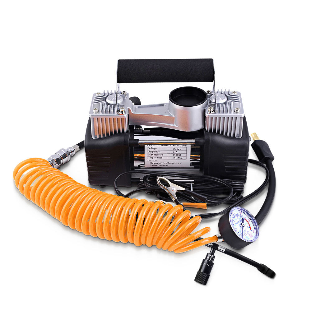 Air Compressor 12V 4x4 Tyre 85L/min Deflator Inflator Car Truck Portable