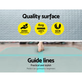 GoFun 4X1M Inflatable Air Track Mat with Pump Tumbling Gymnastics Green