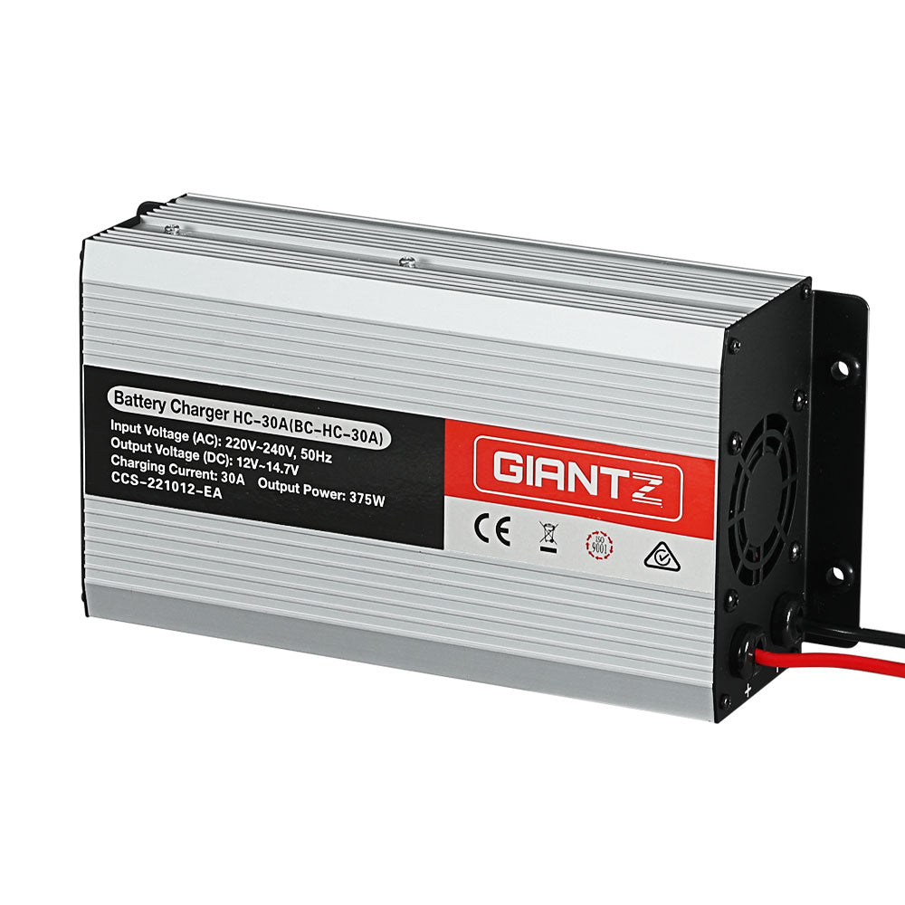 12V 30A Car Battery Charger 30Amp ATV 4WD Boat Caravan