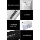 Dehumidifier 2L Air Purifier White
