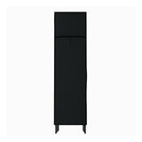 Large Portable Clothes Closet Wardrobe with Shelf Black
