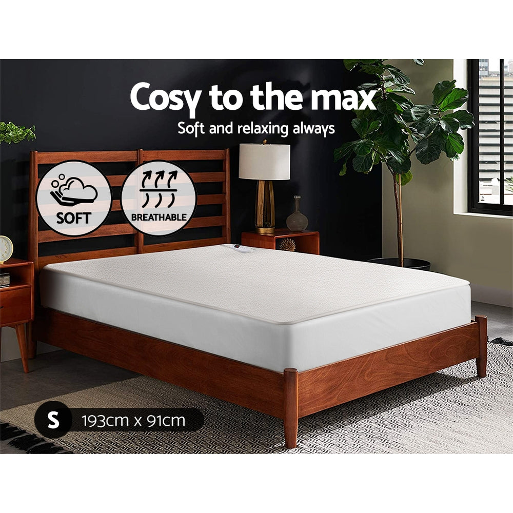Single Size Electric Blanket Fleece