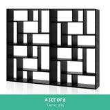 Bookshelf L Shape DIY - Black