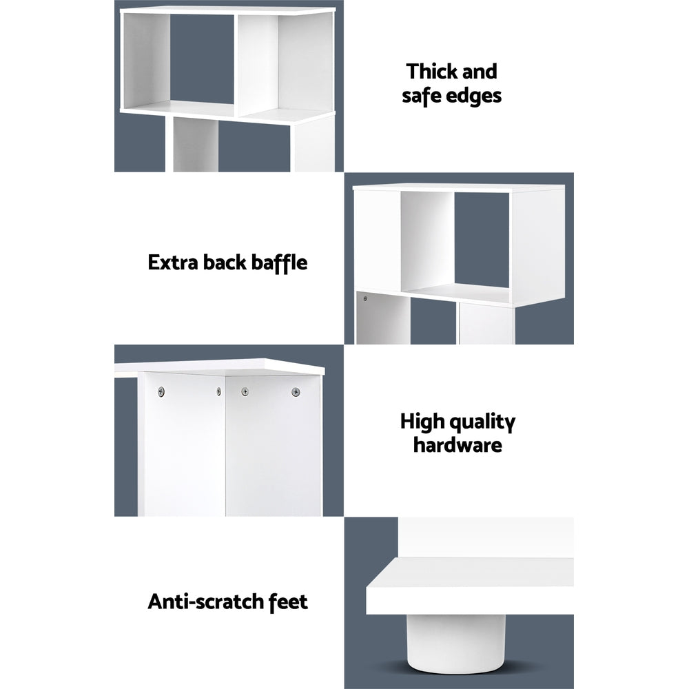 Bookshelf 3 Tiers - NINA White