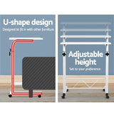 Laptop Desk Table Adjustable 60CM White